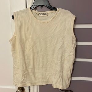 Vintage Michael cream tank top women’s xl